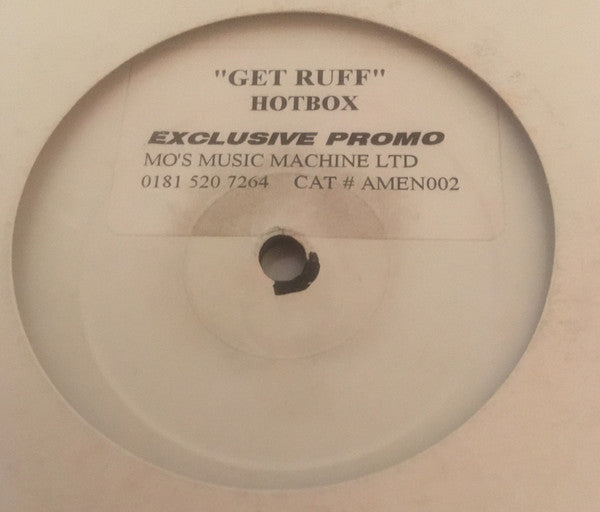 Hotbox (4) : Get Ruff (12", Promo, W/Lbl, sti)