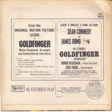 John Barry : Excerpts From Goldfinger (Original Motion Picture Score) (7", EP)