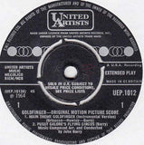 John Barry : Excerpts From Goldfinger (Original Motion Picture Score) (7", EP)