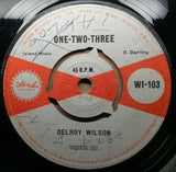 Delroy Wilson : One-Two-Three / Back-Biter (7", Single)
