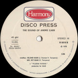 Andre Carr : Disco Frisco (12")