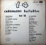 Various : 14 Cañonazos Bailables Vol. 18 (LP, Comp)