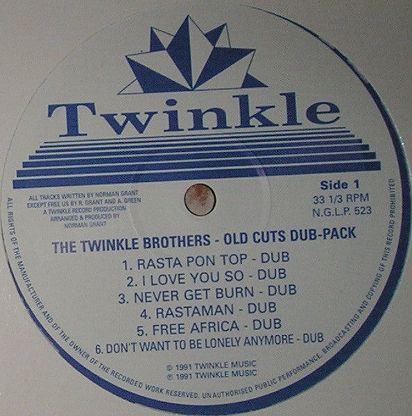 Twinkle Brothers : Old Cuts Dub Pack (LP, Album)