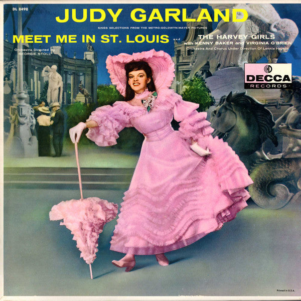 Judy Garland : Judy Garland Sings Selections From The Metro-Goldwyn-Mayer Pictures Meet Me In St. Louis And The Harvey Girls With Kenny Baker And Virginia O'Brien (LP, Comp)