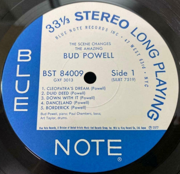 The Amazing Bud Powell* : The Scene Changes, Vol. 5 (LP, Album, Ltd, RE)