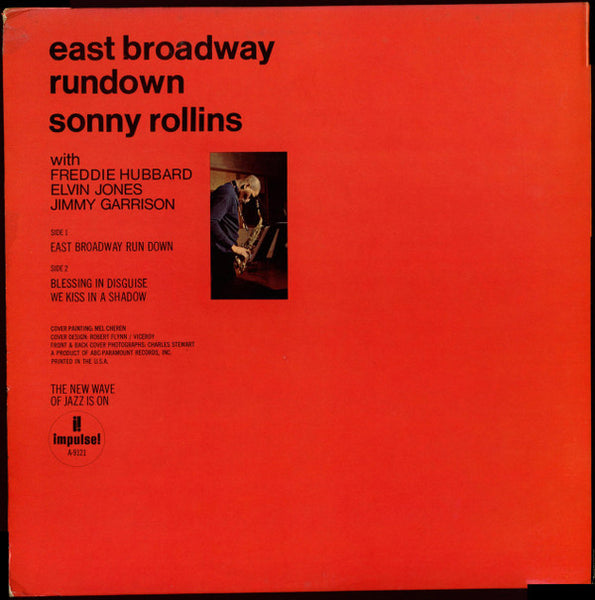 Sonny Rollins : East Broadway Run Down (LP, Album, Mono, Gat)