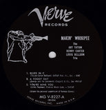 Art Tatum, Benny Carter, Louis Bellson : Makin' Whoopee (LP, Album, Mono)