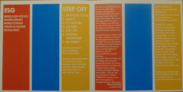 ESG : Step Off (CD, Album)