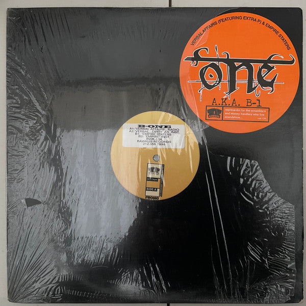 B-1 : Verbal Affairs / Empire Staters (12", Single, Promo)