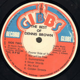 Dennis Brown : The Best Of Dennis Brown  (LP, Album, RE)