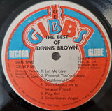 Dennis Brown : The Best Of Dennis Brown  (LP, Album, RE)