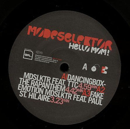 Modeselektor : Hello Mom! (2x12", Album)