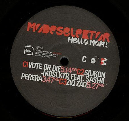 Modeselektor : Hello Mom! (2x12", Album)