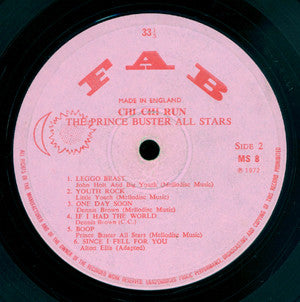 Big Youth : Chi Chi Run (LP, Album, Pin)