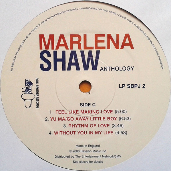 Marlena Shaw : Anthology (2xLP, Comp)
