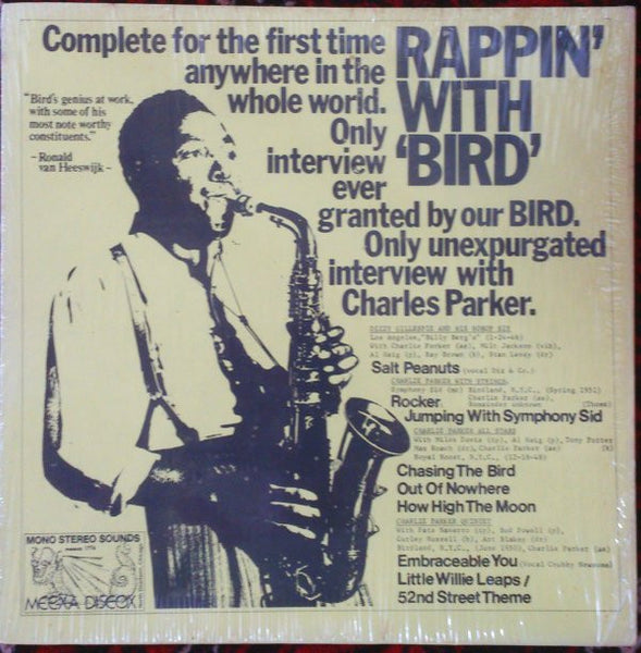 Charlie Parker : Rappin' With Bird (LP, Unofficial)