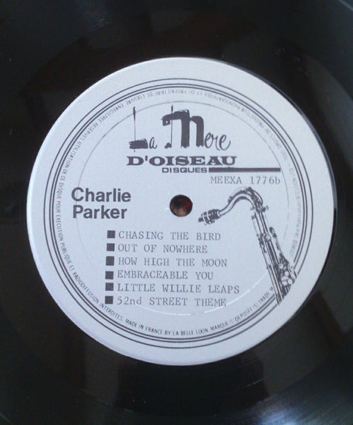 Charlie Parker : Rappin' With Bird (LP, Unofficial)