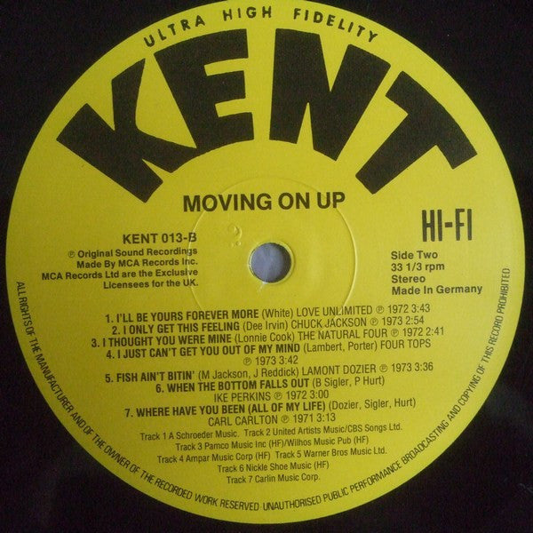 Various : Moving On Up (LP, Comp, Gre)