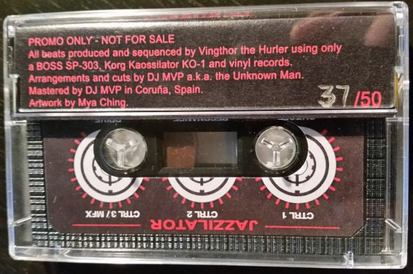 Vingthor The Hurler & DJ MVP : Jazzilator (Cass, Ltd, Mixed, Num, Bla)