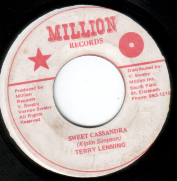 Terry Linen : Sweet Cassandra (7", Single)