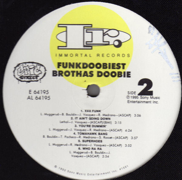 Funkdoobiest : Brothas Doobie (LP, Album)