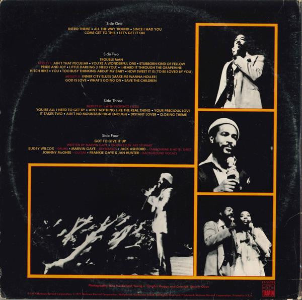 Marvin Gaye : Live At The London Palladium (2xLP, Album, Mon)