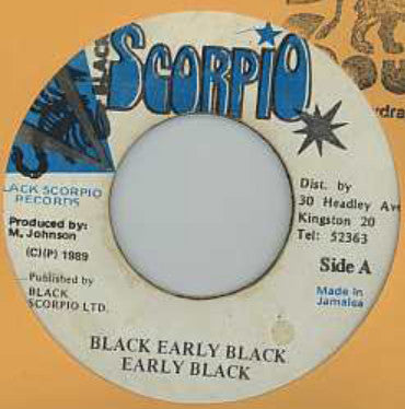 Early Black : Black Early Black (7")