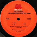 Joe Henderson Featuring Alice Coltrane : The Elements (LP, Album)