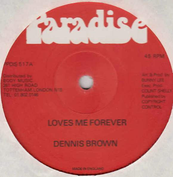 Dennis Brown : Loves Me Forever / Joy In The Morning (12")