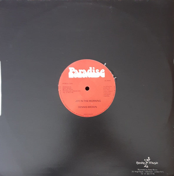 Dennis Brown : Loves Me Forever / Joy In The Morning (12")
