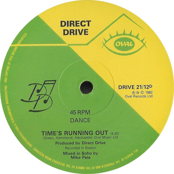 Direct Drive (3) : Time's Running Out (12")