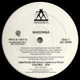 Madonna : American Pie (12", Promo)