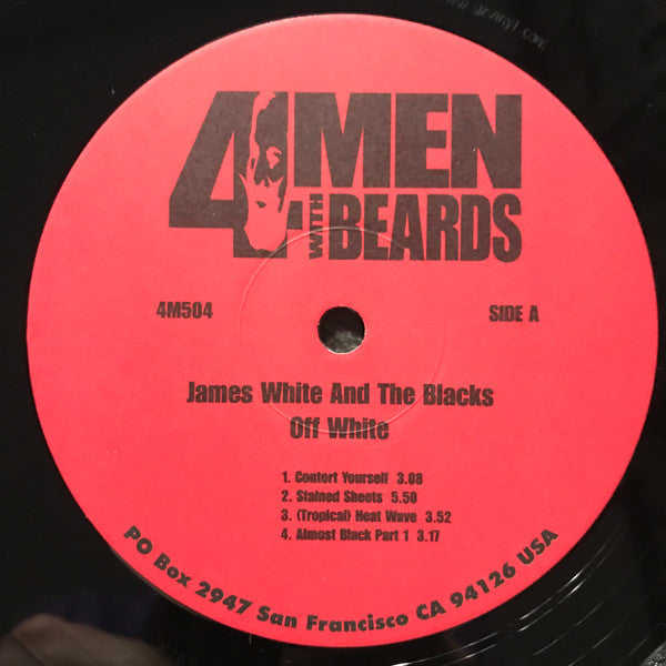 James White & The Blacks : Off White (LP, Album, RE, 180)