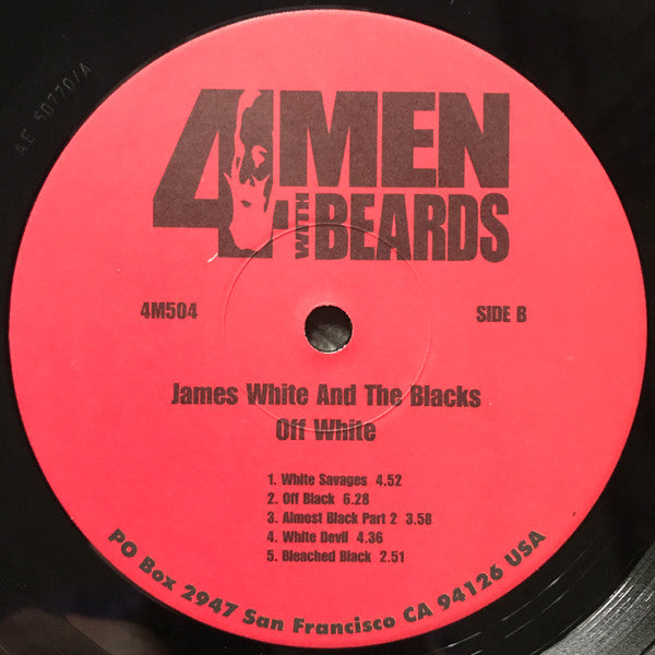 James White & The Blacks : Off White (LP, Album, RE, 180)