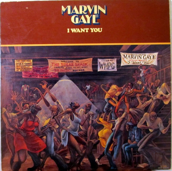 Marvin Gaye : I Want You (LP, Album, RE, Mon)