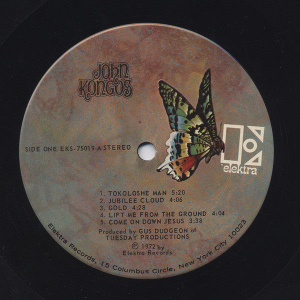 John Kongos : Kongos (LP, Album, San)