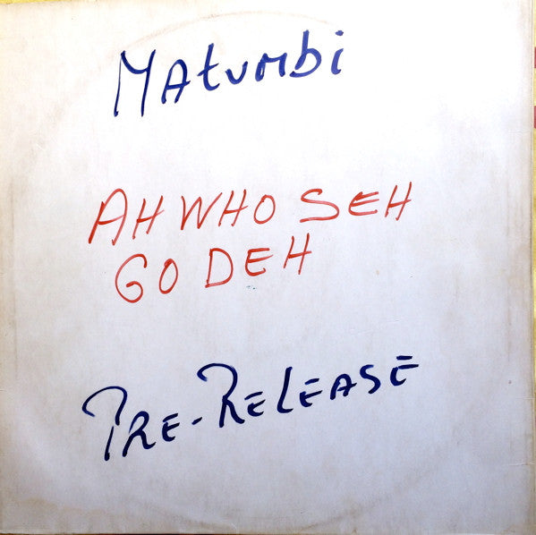 The 4th Street Orchestra : Ah Who Seh ? Go-Deh ! (LP, Album)
