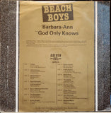 The Beach Boys : Barbara-Ann / God Only Knows (7", Single, Col)