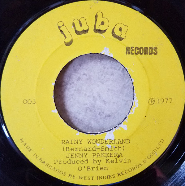 Jenny Pakeera : Rainy Wonderland (7")