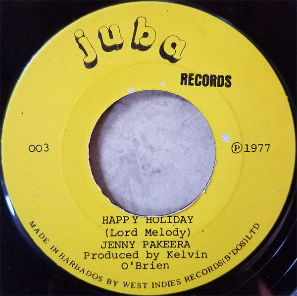 Jenny Pakeera : Rainy Wonderland (7")