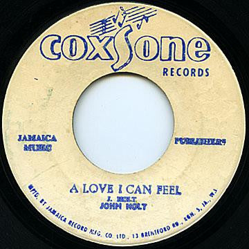 John Holt / Hugh Black : A Love I Can Feel / Long Liver Man (7")