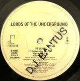 Lords Of The Underground : Psycho (12")
