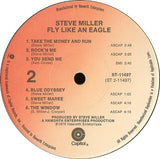 Steve Miller Band : Fly Like An Eagle (LP, Album, Jac)