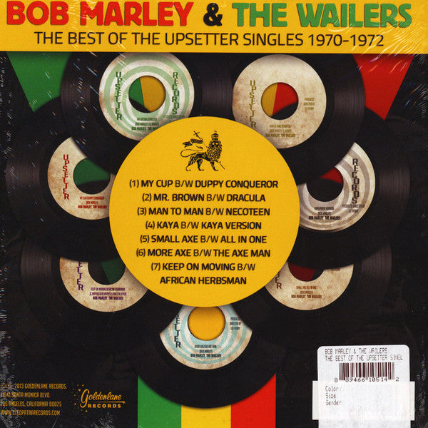 Bob Marley & The Wailers : The Best Of The Upsetter Singles 1970-1972 (7x7", Single + Box, Comp, Ltd)