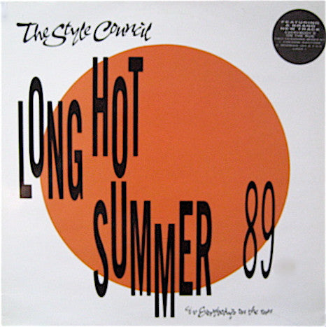 The Style Council : Long Hot Summer 89 (12", Single)