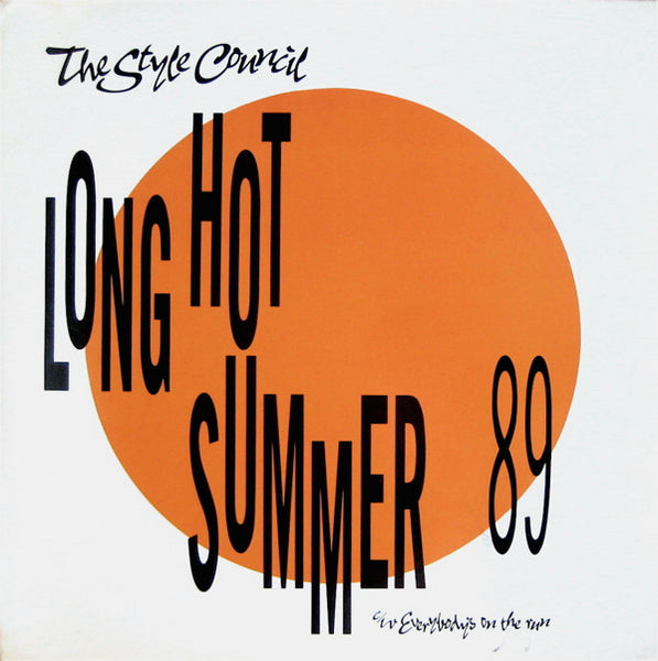 The Style Council : Long Hot Summer 89 (12", Single)