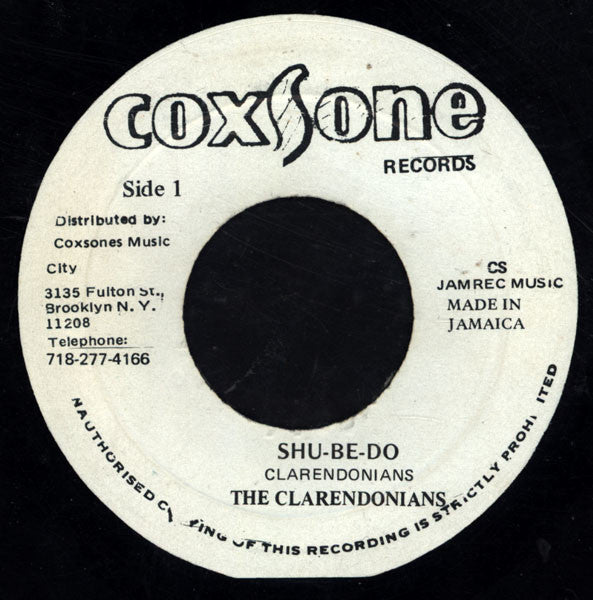The Clarendonians : Shu-Be-Do (7", RP)