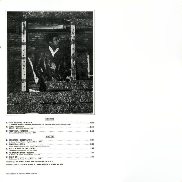 Syl Johnson : Is It Because I'm Black (LP, Album, RE)