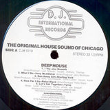 Various : The Original House Sound Of Chicago: Deep House Vol. One (LP, Comp)