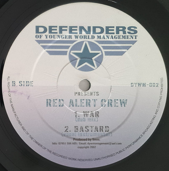 Red Alert Crew : War (12")